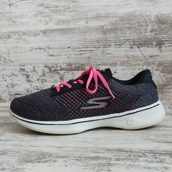 skechers go walk 4 exceed black